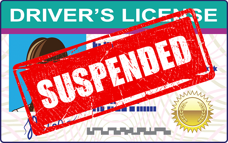 License Suspended